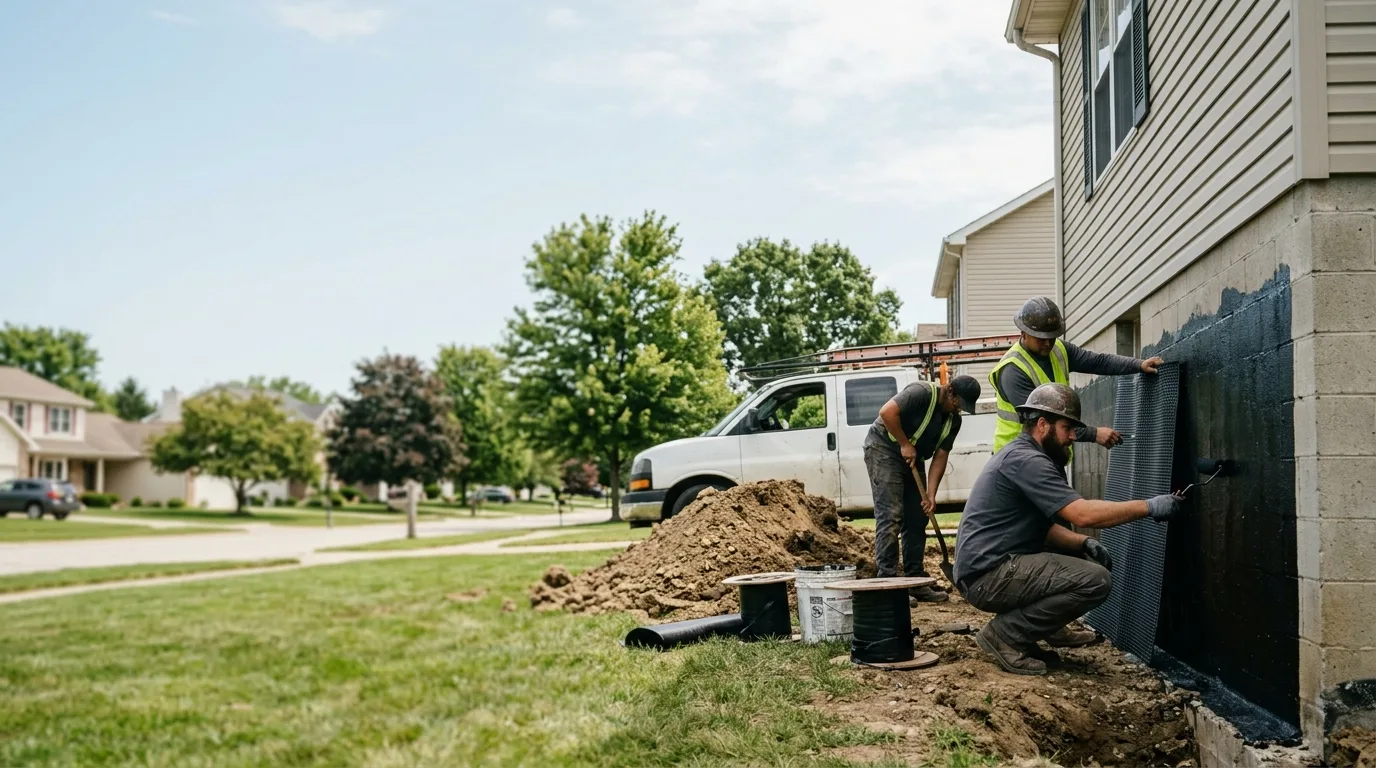Basement Waterproofing in Ellsworth, IL near me